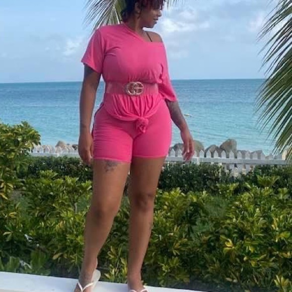 Biker Short Set (NWT) - Picture 2 of 3